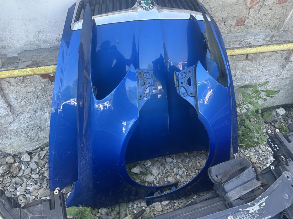 Fata completa Skoda Octavia 2 facelift VRS capota bara far aripa