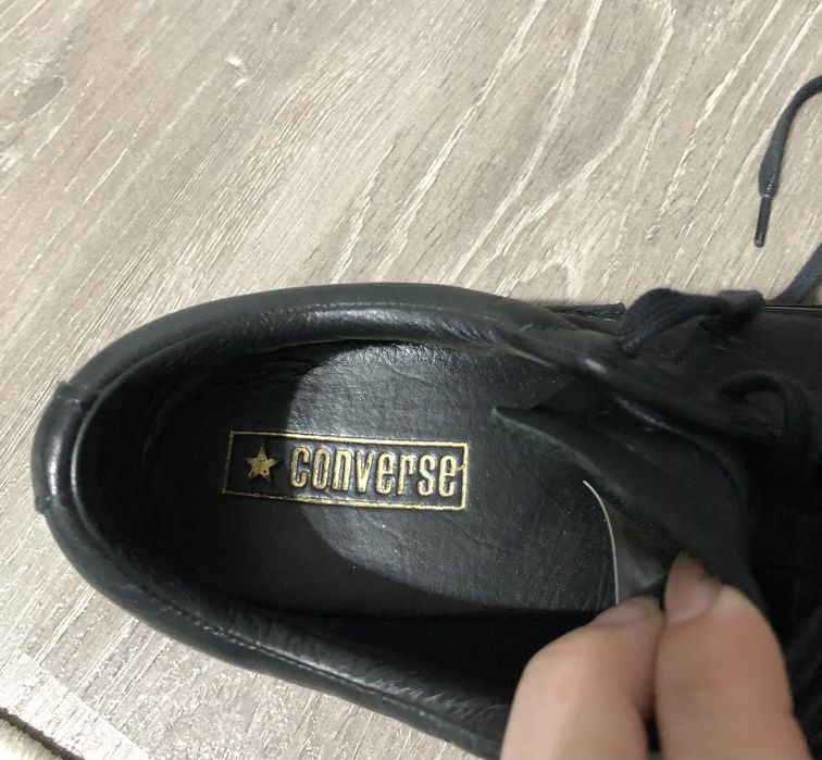 Tenisi talpa inalta converse all star din piele 37,5 conversi 37,5