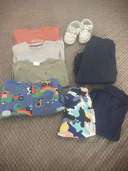 Горнище Next 9-12 много дрехи