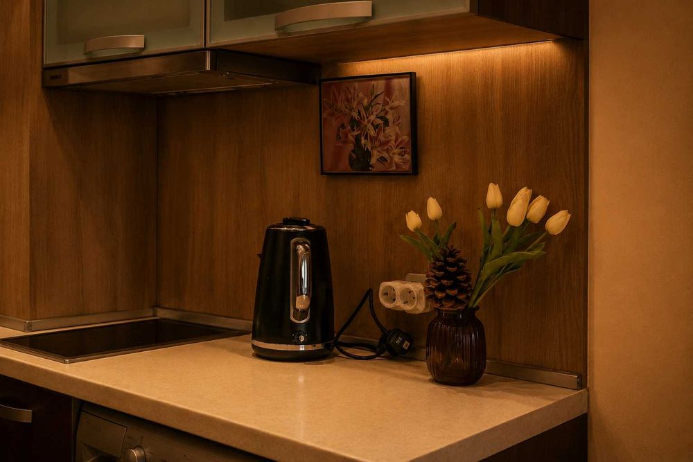 Под наем ЛУКС 2-стаен апартамент (6-места) в Golden Line ** ** – Златни пясъци, 2-ра линия морето