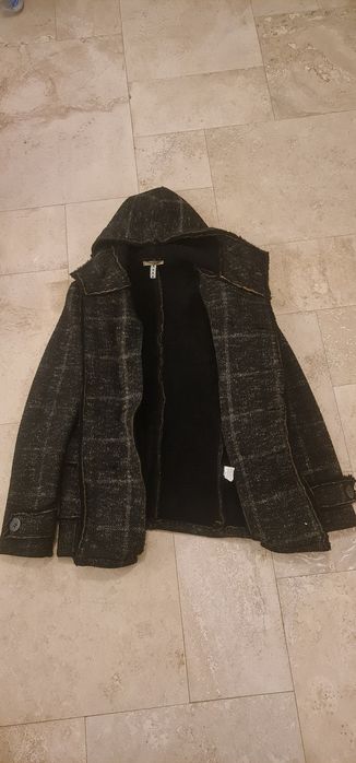 Geaca, palton, lână iarna barbati, mas S