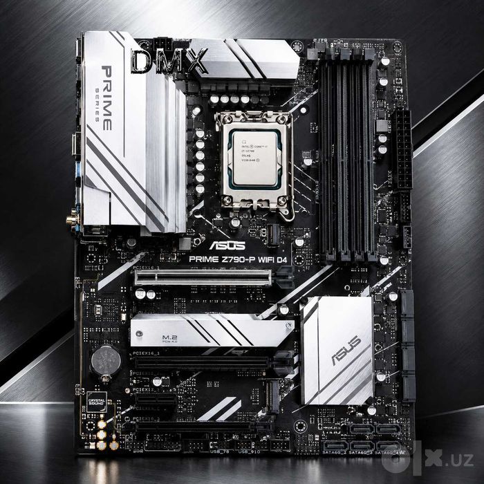 Плата ASUS Prime Z790-P WiFi D4 DDR4 + проц Intel Core i7 12700