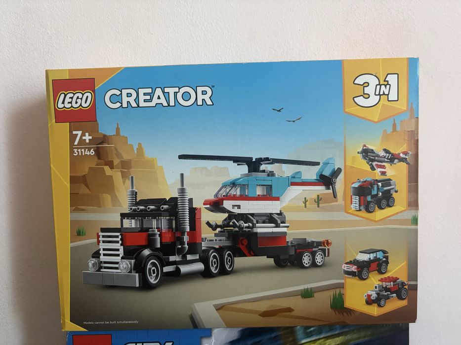 LEGO Бортовой грузовик с вертолётом 31146
