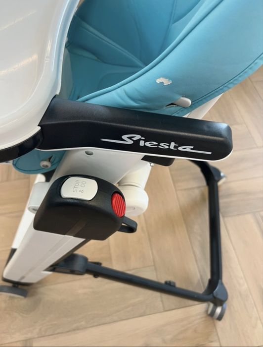 Scaun masa bebelusi Peg Perego Siesta Follow me albastru