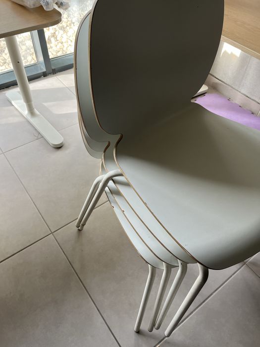 Scaun Suprapozabil Ikea Svenbertil sezut lemn structura metalica