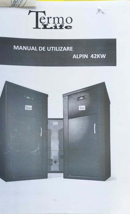 Cazan peleti 42kw.