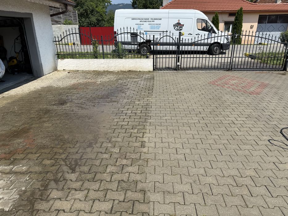 Curatare pavaje,pardoseli,terase,