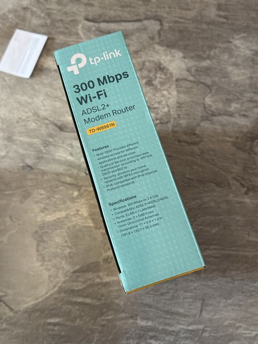 Wifi вайфай роутер модем TP LINK ADSL2+