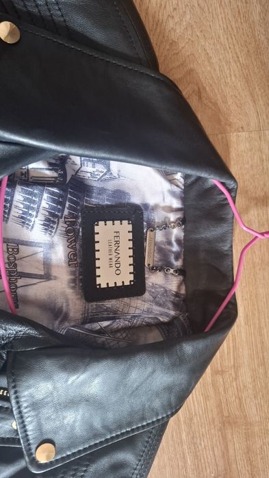 Ново дамско яке естествена кожа