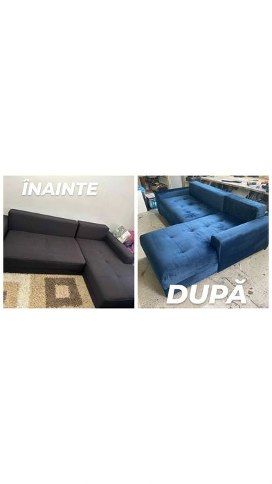Retapițare canapele,colțare, paturi etc