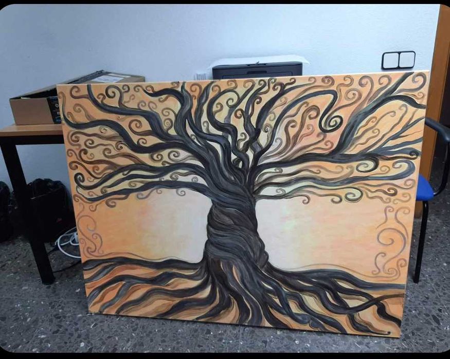 Картина акрил върху платно 120/90