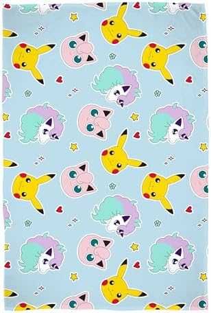 Ново Официално Sherpa Одеяло Покемон 100x150см Поларено меко топло Pokémon Pikachu