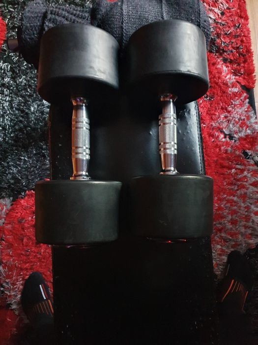 Gantere 17.5 kg fitness