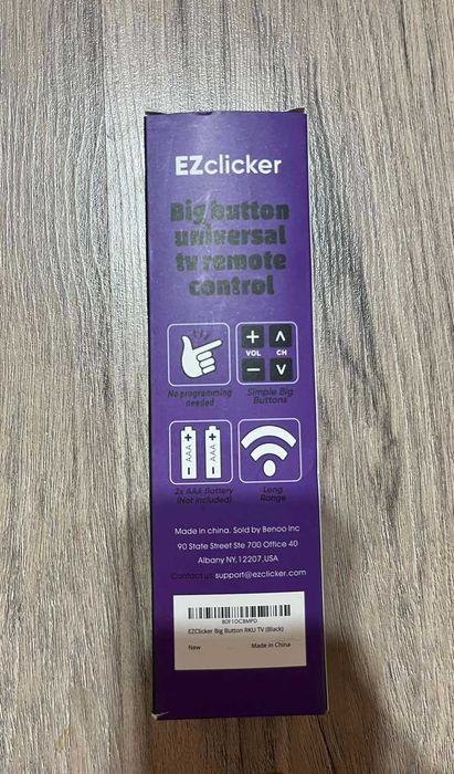 Универсално дистанционно с големи бутони за Roku TV – EZclicker