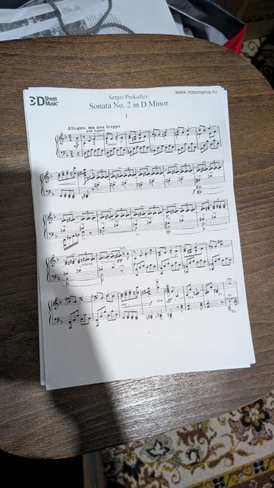 Ноты для фортепиано