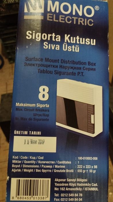Продам новый электрощиток пластиковый