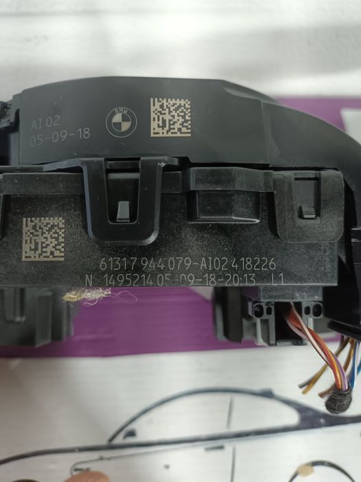 Szl comutator coloana direcție cu spirala airbag și manete bmw g20