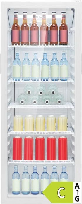 Нова хладилна витрина с вентилатор Bomann KSG 7292 бял