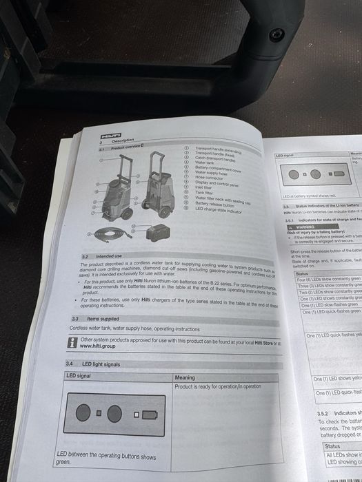 drujbă HILTI pe acumulator