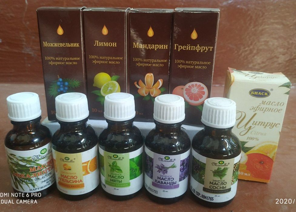 Веники- Дубовые, березовые и липовые; эфирные масла для бани и сауны