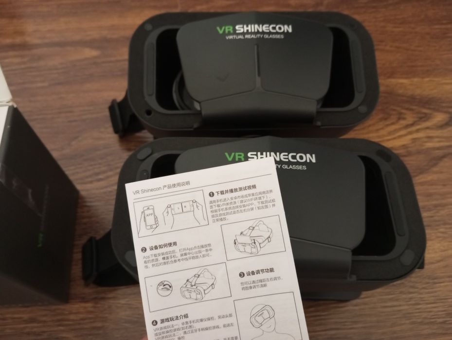 VR BOX 2.0 + Пульт (Комплект для двоих!) — СУПЕР ЦЕНА