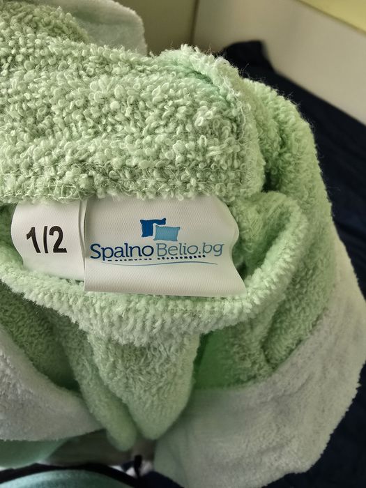 Бебешки халат с ушички