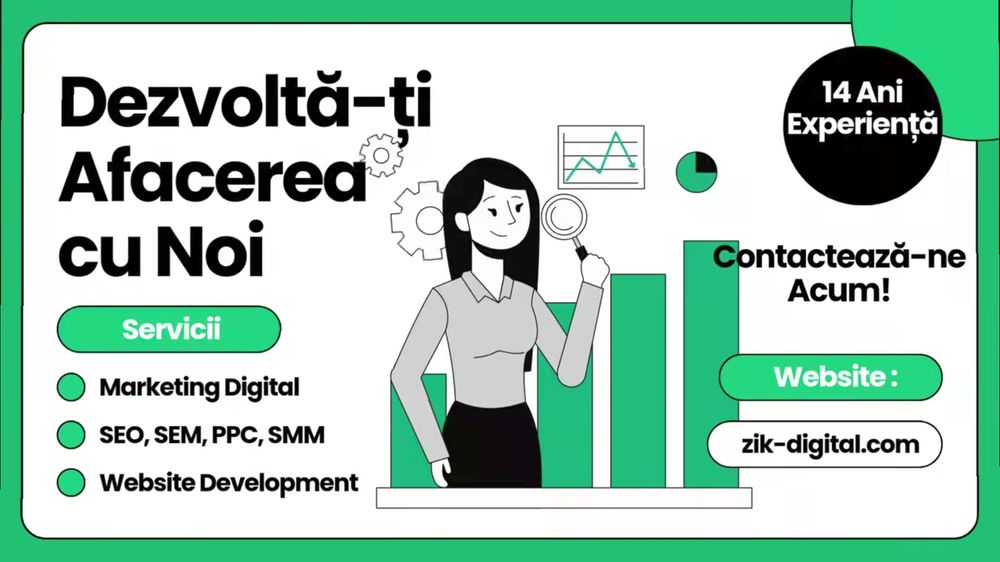 servicii digitale complete - pagini web, marketing digital, seo, sem