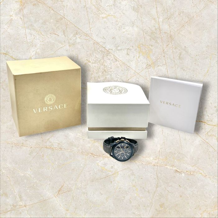 Versace V-Race Chronograph – Denim Edition мъжки часовник