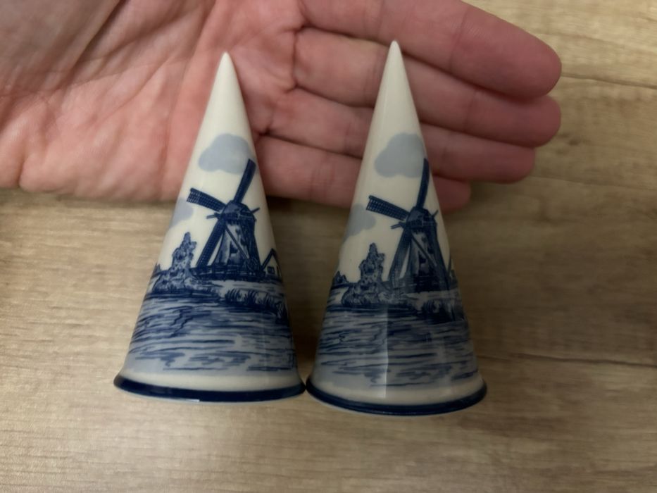 Vand set solnite sare - piper, ceramic, suvenir deosebit Olanda