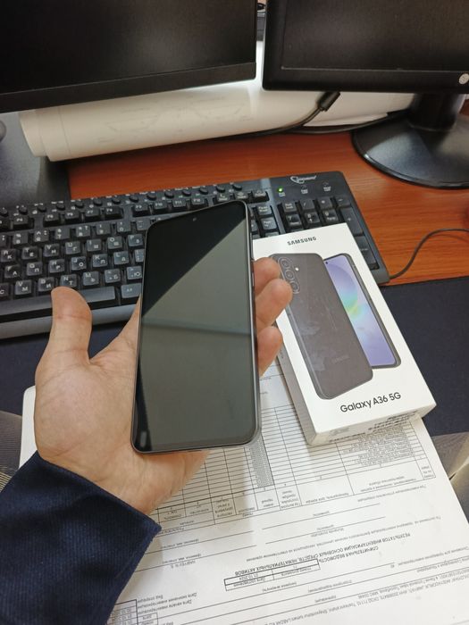 Samsung A36 5G 8/256gb[2025]ideal 10 kunlik tel yangi telefon xali