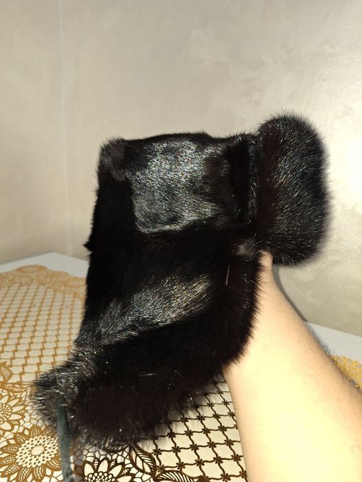 Мужская норковая шапка