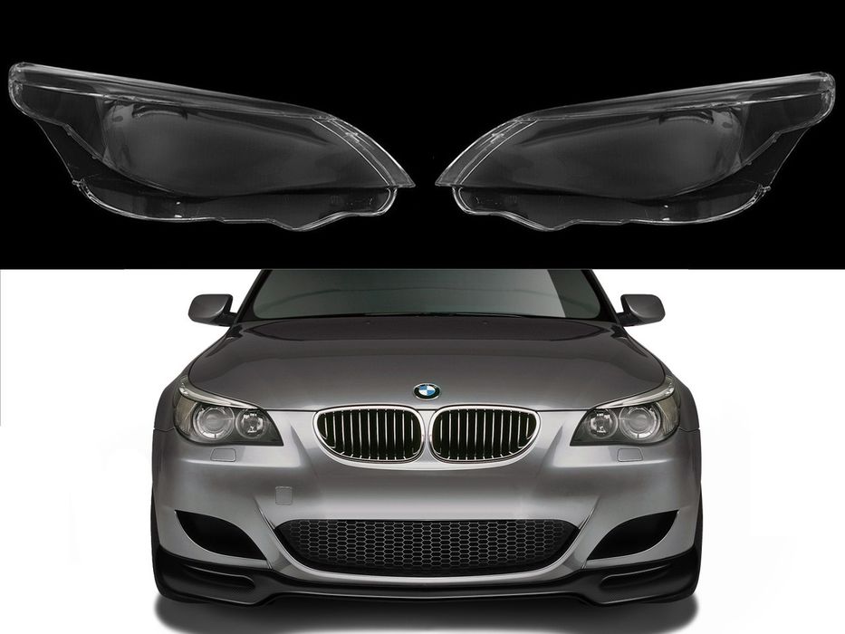 Стъкла за фарове на BMW 5 E60
