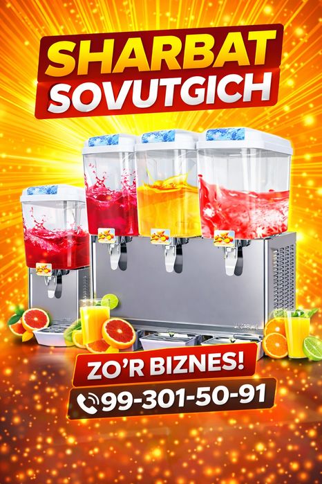 Frezir fergamat 380v argenal muzqaymoq aparat 1 qul optim narxlarda