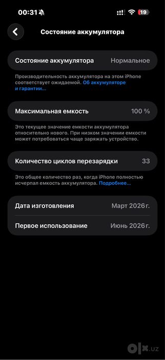 iPhone 17 Pro Max 256GB Silver | 100%