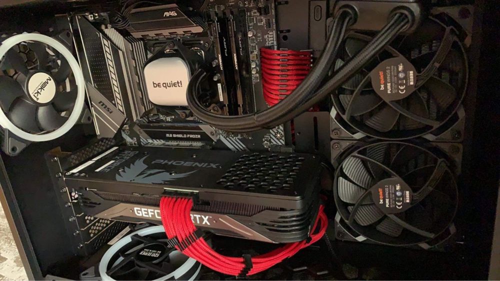 Геймърски компютър Intel Intel® Core™ i5-10600 | 3060 Ti | 32 GB RAM | Водно охлаждане