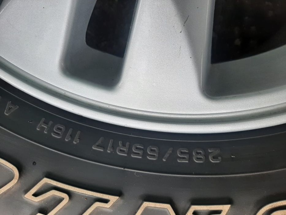 Продам колеса взборе 285/65/17