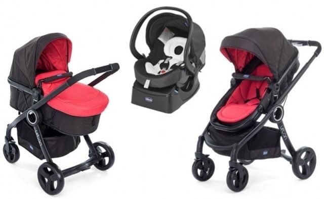Коляска Chicco Urban Plus  с полным набором аксессуаров 5 в 1