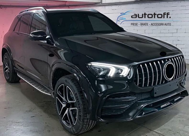 Praguri aluminiu Mercedes Benz GLE W167 (2019+) trepte laterale