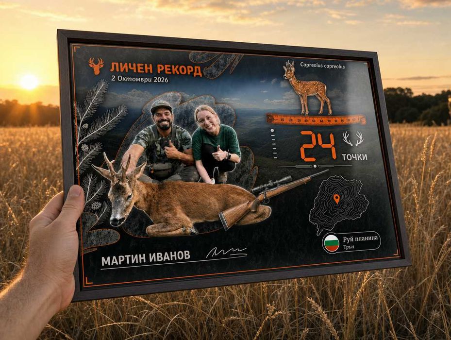 Персонализиран Трофеен Постер