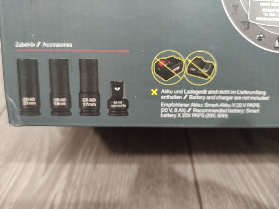 Pistol impact de roti Parkside Performance pe acumulator de 20 V