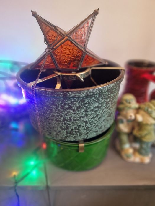 Винтидж коледни  поставки за елха в отлично състояние