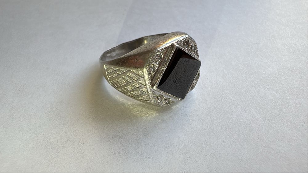 Мужской серебряный перстень Размер 21