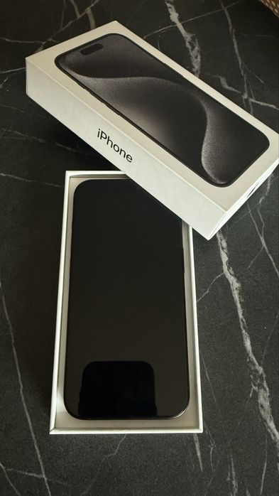 iPhone 15 pro 256 GB Black