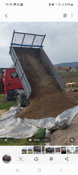 Transport Agregate de Balastiera Nisip,Sorturi,Balastru!
Tel 0 7 4 6 6 7 2 6 2 6
Transport Turda si imprejurimi!