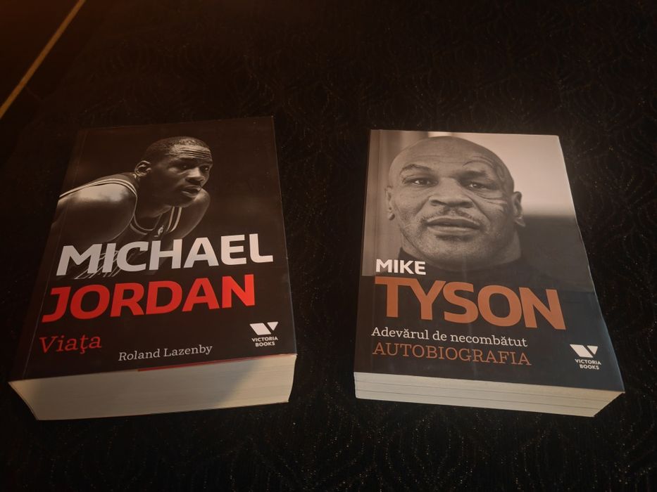 Cărți Michael Jordan și Mike Tyson