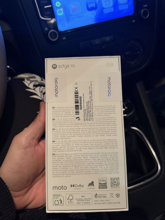 Смартфон Motorola Edge 70, 12GB, 512GB, чисто нов, неотварян