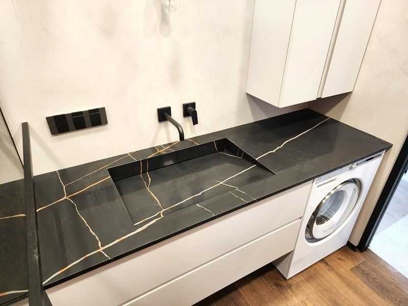 Столешницы из искусственного камня кварц, акрил.