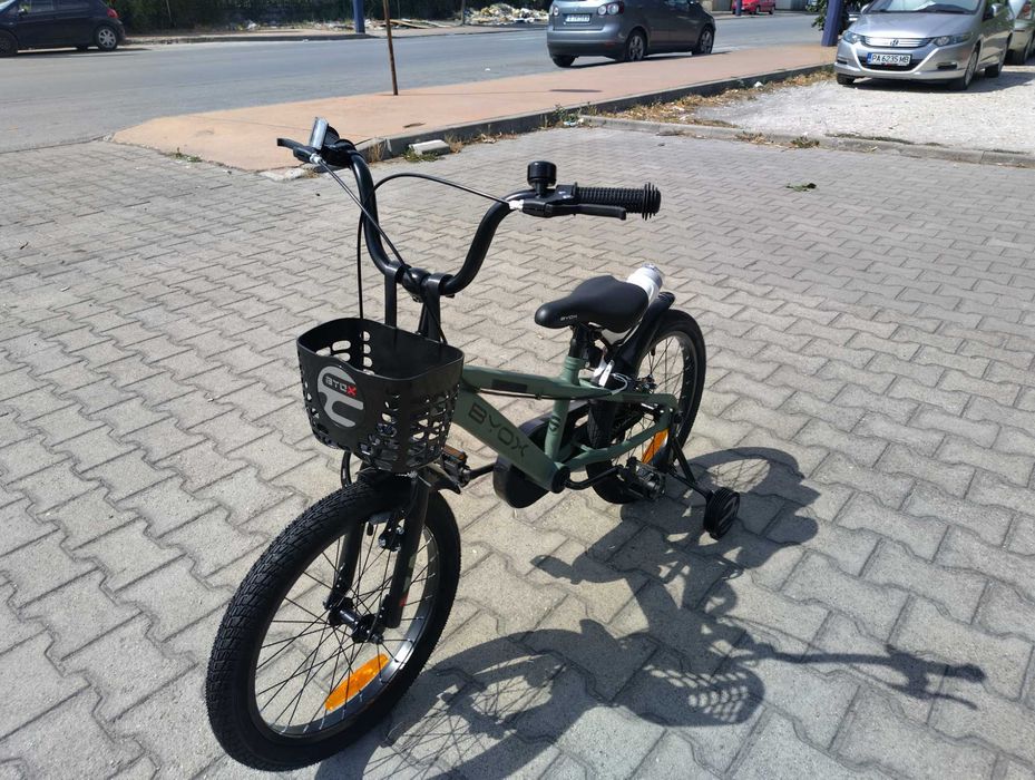 BYOX Велосипед 18" CHALLENGE зелен