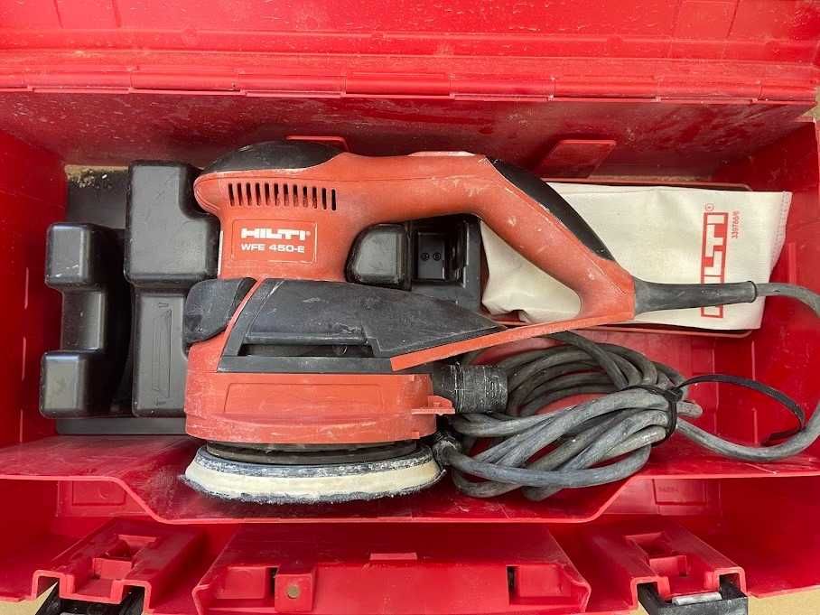 Ексцентършлайф HILTI WFE 450-E  PARKSIDE Performance 750W Ф150мм. SUMAKE Festool Внос от Германия.