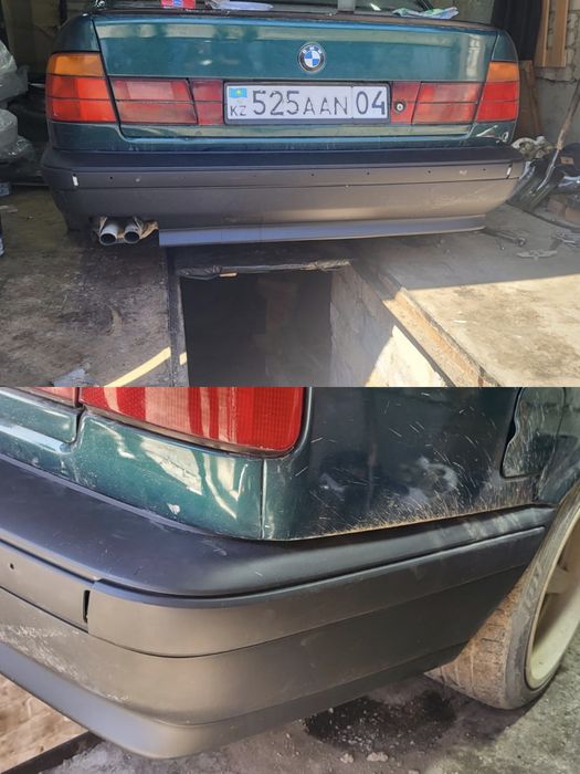 Бампер BMW E34 задний